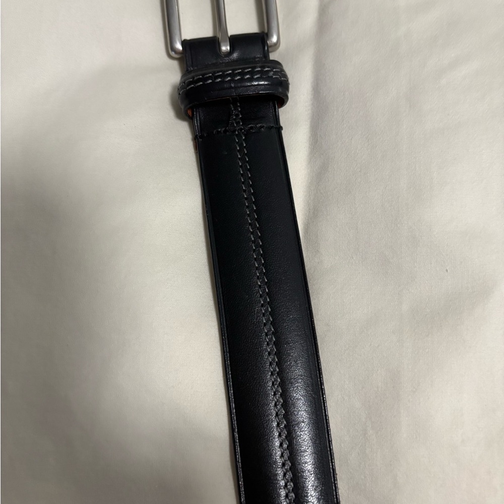 Coach Black Leather Belt Bag